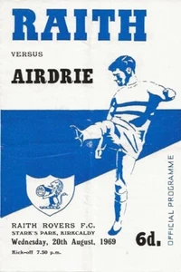 Raith Rovers v Airdrie Scottish League Cup 20th August 1969 - Picture 1 of 7
