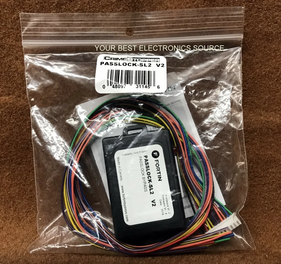 NEW Crimestopper / Fortin PASSLOCK-SL2 v.2 DataBus Interface PASSLOCKSL2 - Image 1 of 1