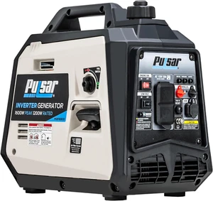 Pulsar 1.600 W ultraleichter superleiser tragbarer gasbetriebener Wechselrichtergenerator - Bild 1 von 12