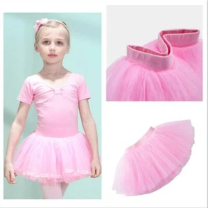 Children Tutu Ballet Skirt Performance Costumes Petticoat Tulle Dancewear Decor - Picture 1 of 17