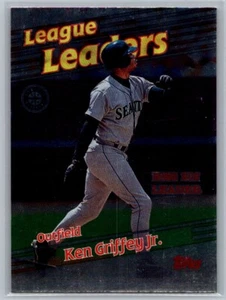 1996 Topps League Leaders HR Ken Griffey Jr #224 - Picture 1 of 2
