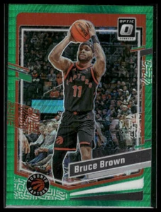 2023-24 Donruss Optic #39 Bruce Brown Hyper Green - Picture 1 of 2