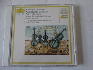 London Symphony Music for Violin & Orchestra CD Beethoven Schubert Classical - Foto 1 di 5