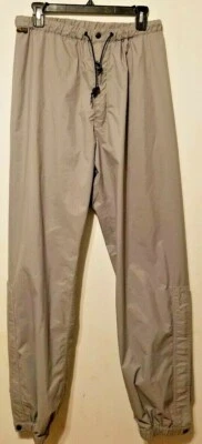 Calça Remington Masculina Grande Cinza Gore-Tex Cintura Ajustável Feita Nos EUA - Imagem 1 de 4