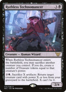 MTG Ruthless Technomancer - Kamigawa: Neon Dynasty Commander #035 - Bild 1 von 1