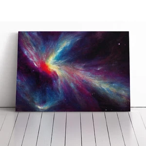 Neon Galaxy Vol.4 Canvas Wall Art Print Framed Picture Decor Living Room Bedroom - Picture 1 of 5