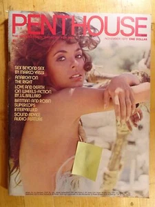 Penthouse Magazine November 1973 Debbie Griffin Venus Blumenfeld - Picture 1 of 3