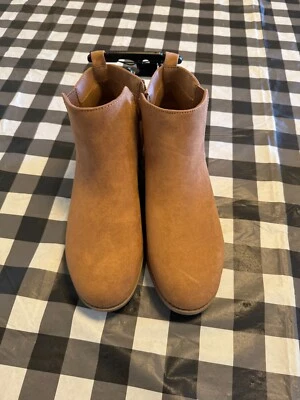 (105) Botas para mujer Wonder Nation talla 6 marrón imitación gamuza NUEVAS CON ETIQUETAS  Foto 1 de 4