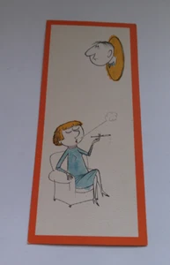 Vintage Hallmark Greeting Card hilarious card TROPHY HUSBAND - Picture 1 of 5