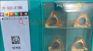 10PCS TAEGUTEC CARBIDE INSERTS 3PKT190608R-M TT9080 - Picture 1 of 1