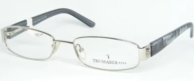 TRUSSARDI TE 10682 054 MARCO DE GAFAS PLATEADO TE10682 52-17-135mm Italia Foto 1 de 4