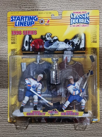 VINTAGE STARTING LINEUP CLASSIC DOUBLES WAYNE GRETZKY MARK MESSIER SEALED NEW Cover