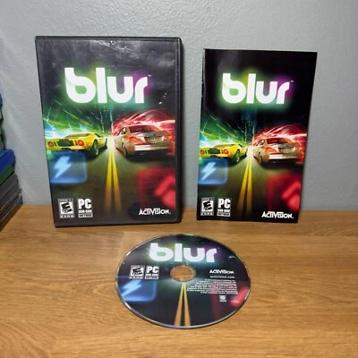 Blur by Activision PC Video Game 2010 with Case and Manual - Image 1 of 3