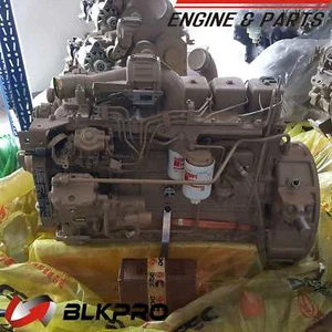 New Extended Complete Long block OEM DCEC Cummins Engine 5.9L 6BTAA 190 HP Bosch - Picture 1 of 6