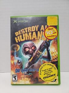 Destroy All Humans Complete in Box (Microsoft Xbox, 2005)