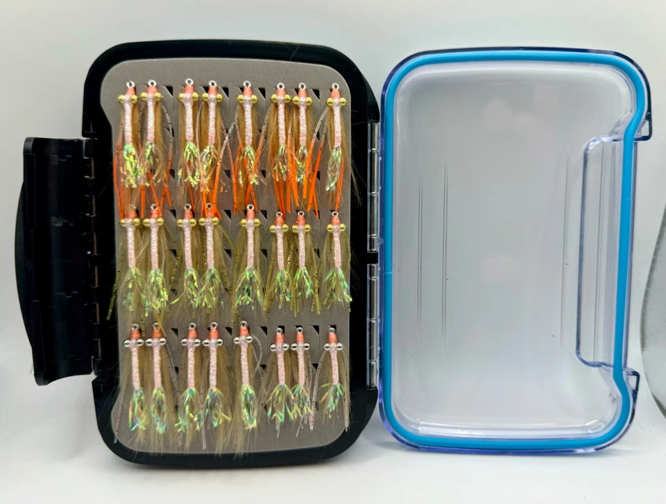 Ultimate Gotcha Selection Костяная рыба Соленая вода (48 Мух) - Крючки Gamakatsu! - Изображение 1 из 4