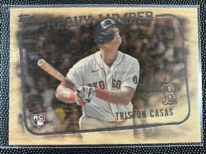 2023 Topps Update Triston Casas Heavy Lumber SSP Case Hit Rookie RC Red Sox