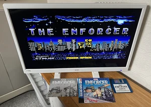 Amiga Trojan Software The Enforcer Game - No Case -👽👾Retro Gift Idea👾👽 - Photo 1/24