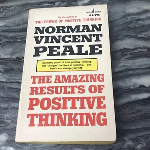 The Amazing Results of Positive Thinking Norman Vincent Peale 1959 Paperback - Picture 1 of 6