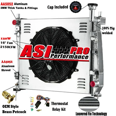 Aluminum Radiator Shroud Fan Relay For 2011-21 Jeep Grand Cherokee Dodge Durango - Image 1 of 4