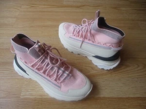 $545 Moncler Monte Runner High Top Stretch Sneakers sz 38.5 US 8 Display - Picture 1 of 24