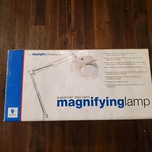 Magnifying glass desk lamp, Daylight Company, Task Lamp, Crafting, Hobby Lamp. - Picture 1 of 5