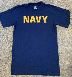 Blue Navy Shirt Youth Large 14-16 - Picture 1 of 3