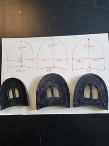 Shoe Repair Men Heel Lifts Blocks PVC Plastic Black Care DIY Cobblers Tools - Picture 1 of 12