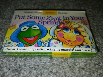 NEW Muppet Music Sampler Put Some Zing In Your Spring Cassette Henson RARE - Image 1 of 4