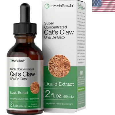 Powerful Cat's Claw Herbal Extract | 2 Oz Alcohol-Free Tincture for Vitality - Image 1 of 2