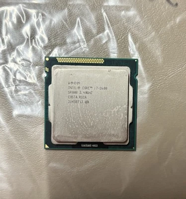 CPU de escritorio Intel Core I7-2600 (2.ª generación) de cuatro núcleos de 3,40 GHz | LGA1155 Foto 1 de 2