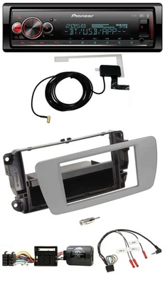 Pioneer Bluetooth DAB USB Lenkrad Autoradio für Seat Ibiza dublingrau - Bild 1 von 4
