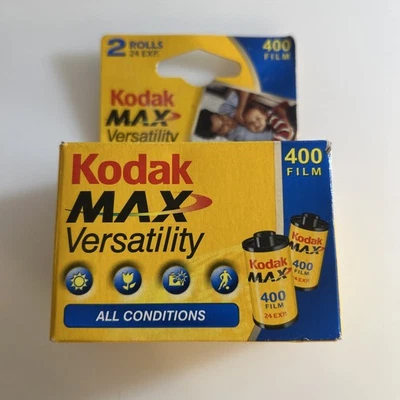 KODAK Max Versatility 400 Film Rolls 24 Exposures EXP 2007 1 ROLL Only zaes - Image 1 of 3