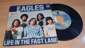 EAGLES Life in the fast lane 7" SPAIN PROMO SINGLE VINYL RARE COVER VERY RARE - Picture 1 of 3