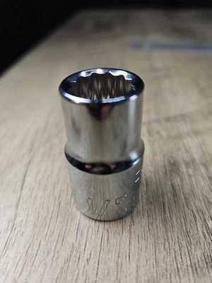 1/2 Craftsman 1/2" Drive Socket SAE Chrome Shallow 12pt New W/O Box CMMT47502 - Image 1 of 2