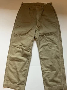 Orslow Japan Work Pants Khaki Size XS (1) EUC - Picture 1 of 8