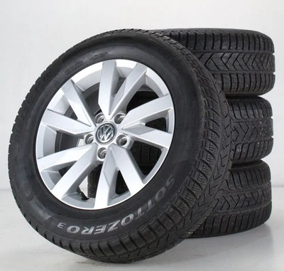 VW Passat 3G B8 & GTE Winterräder 16 Zoll Alufelgen Aragon Felgen 3G0601025BJ - Bild 1 von 4