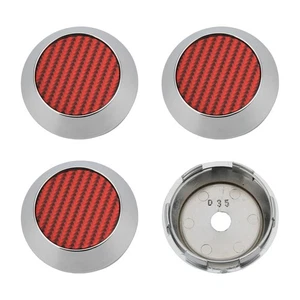 OD 68MM / ID 62MM Blank Wheel Centre Cap Hub Caps Wheel Rim Center Caps Set Of 4 - Imagen 1 de 8