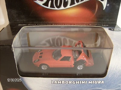 HOT WHEELS 100% BLACK BOX LAMBORGHINI MIURA - Image 1 of 4