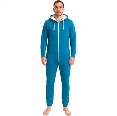 Urban Road Unisex Erwachsene All-in-One Loungewear Overall - Soft Fleece 1Onesie1 - Bild 1 von 4