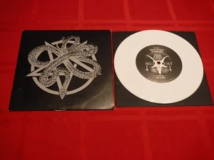 Hellgoat 7" White Vinyl 2014 Demonic Worship Of The Horned Beast End Of Man - Imagen 1 de 9