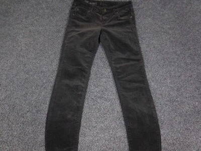 Pantalones de mezclilla Kut From The Kloth para mujer 2 grises Mia palillo de dientes flacos pana Foto 1 de 4