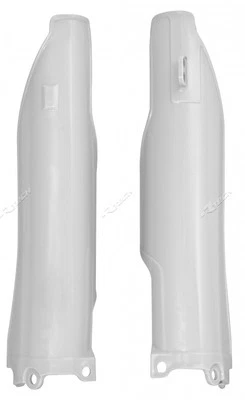 Protectores de horquilla blancos KAWASAKI KX250F 2006 2007 2008 KXF250 Foto 1 de 3