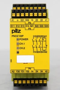 Pilz 787313 PNOZ X3P C 24-240VACDC 3n/o 1n/c t Not-Aus-Schaltgerät 3S 1Ö - Picture 1 of 2