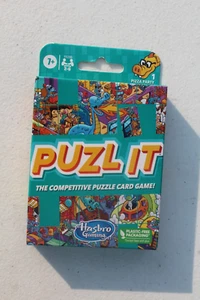 Puzl It Il Gioco Puzzle Competitivo USATO Hasbro Gioco di Carte da Gioco - Foto 1 di 3