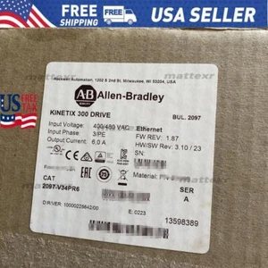 Ready Stock Allen-Bradley 2097-V34PR6 Servoantrieb neu versiegelt USA kostenlose Steuern - Bild 1 von 8