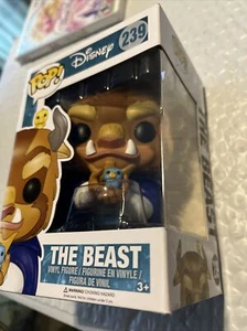 Funko POP! Disney: La Bella y la Bestia, La Bestia Invierno 239 Nuevo CAJA DAÑADA - Imagen 1 de 5