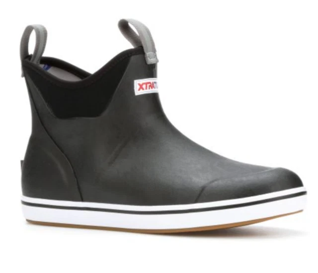 Xtratuf Men's Ankle Deck Boot Size 9 - Black