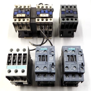 6x Contactors Siemens Sirius ICG and CJX2 3 & 4 Pole 24V 110V 415V - Picture 1 of 12