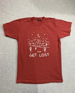 Get Lost Camping Travel Desert Road Trip National Park Tee T-Shirt M Ringspun - Picture 1 of 9